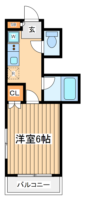 町田市南成瀬のマンションの間取り