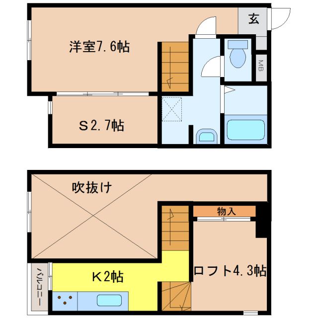 サンアリーナ桑名イーストの間取り