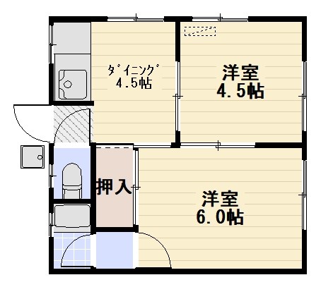 栗原マンサードの間取り