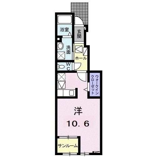 ル・クール　Iの間取り