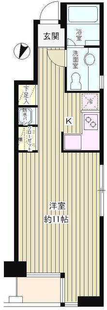 フラッツ一番町の間取り