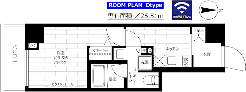 豊島区高田のマンションの間取り