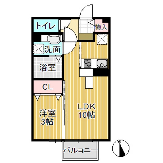 【ソレイユルヴァン　Ｃ棟の間取り】