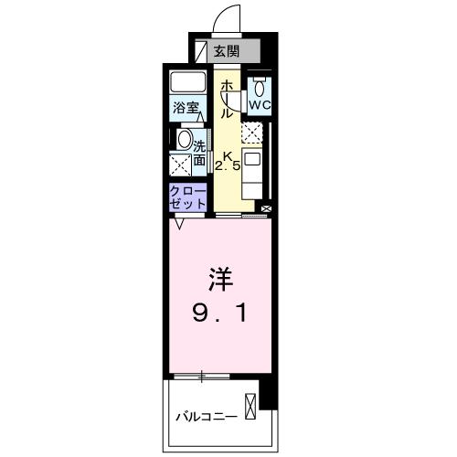 パークセントラル名取の間取り