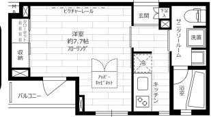 ステージグランデ上野毛アジールコートの間取り