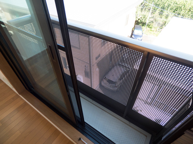 バルコニー　南東向きのバルコニー