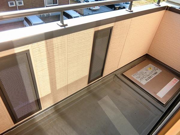 バルコニー　日当たり良好！