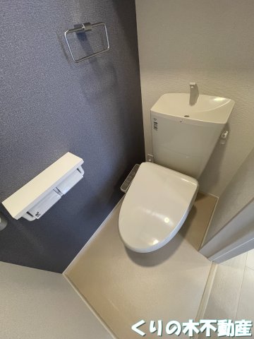 トイレ　ゆったりとした空間のトイレです