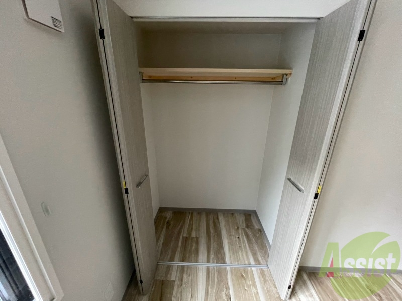 収納　収納もバッチリあるのでお部屋が片付きますよ！