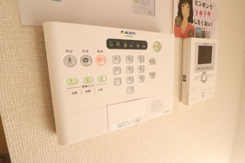 セキュリティ　ホームセキュリティとＴＶモニターホン