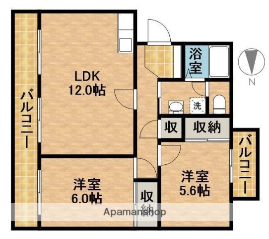 エスポワールM_間取り_0