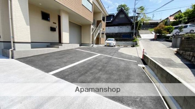 駐車場　眺望
