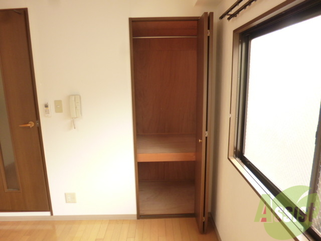 収納　もちろん収納スペースも確保。おかげでお部屋の中がスッキリ