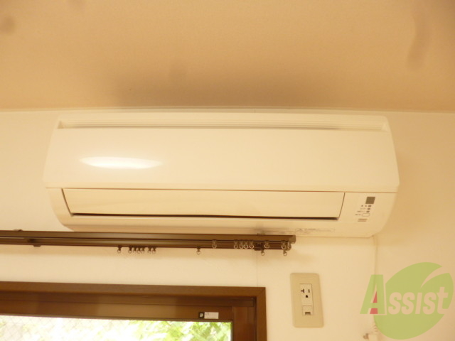 その他設備　嬉しいことにエアコン、もちろん完備です。オールシーズンＯＫ。