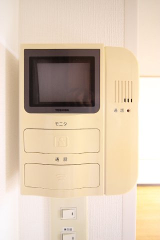 セキュリティ　来客者のわかるモニターホン