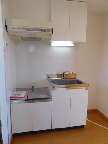 キッチン　ガスコンロ設置可能なキッチンです