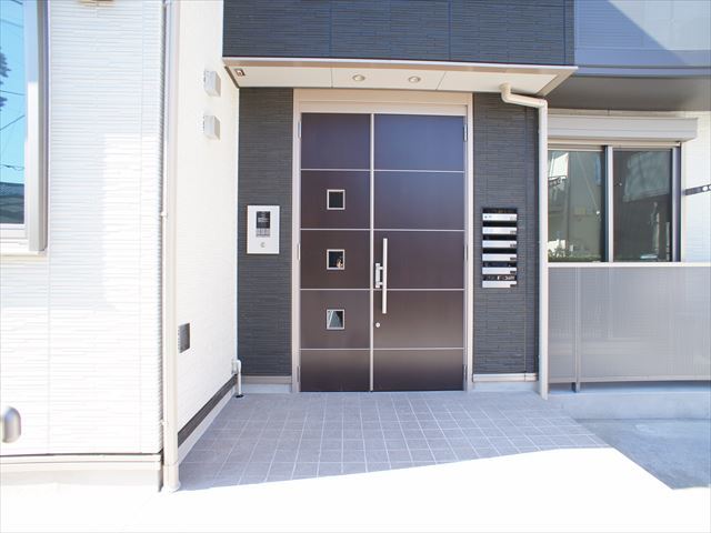 エントランス　オートロックです。