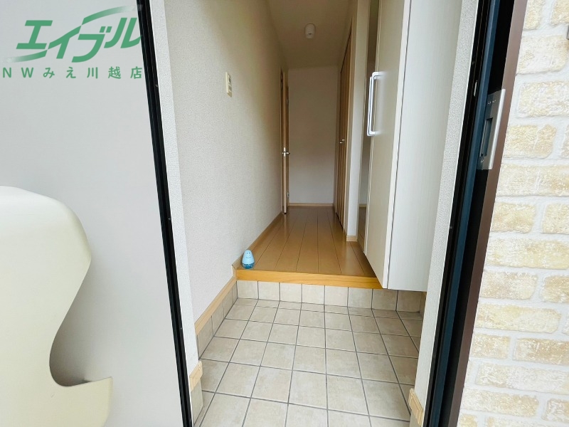 玄関　同型反転参考写真です。