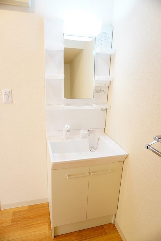 洗面設備　お掃除にも便利なシャワードレッサー