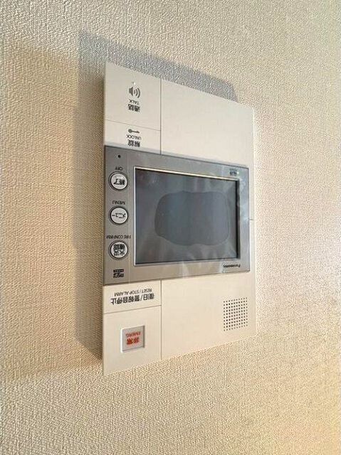 セキュリティ　モニタ付きインターホンです