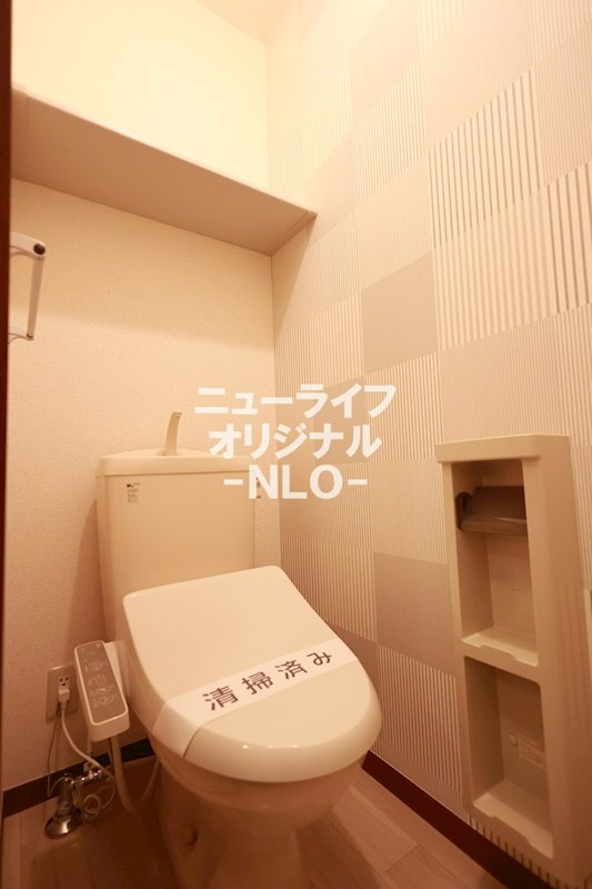 トイレ　あると嬉しい温水洗浄便座付きトイレ☆