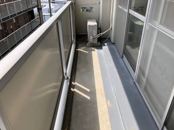 バルコニー　ビレッジハウスの同一物件・同一タイプの間取りの写真です