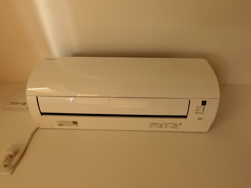 その他設備　快適に過ごせるエアコン付き