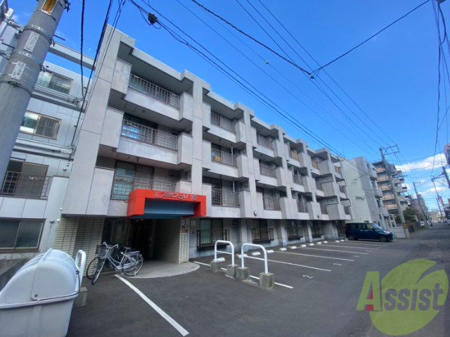 建物外観　札幌市中央区南４条西「エスポワール１６」
