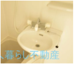 洗面設備　洗面所です