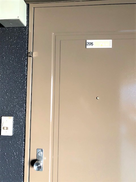 喜志マンションの玄関写真