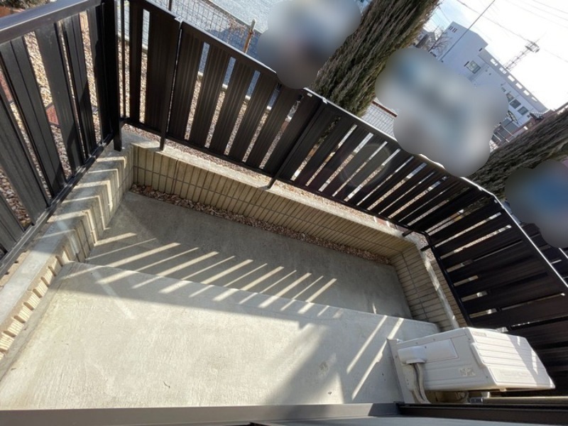 バルコニー　図面と現状に相違がある場合には現状を優先