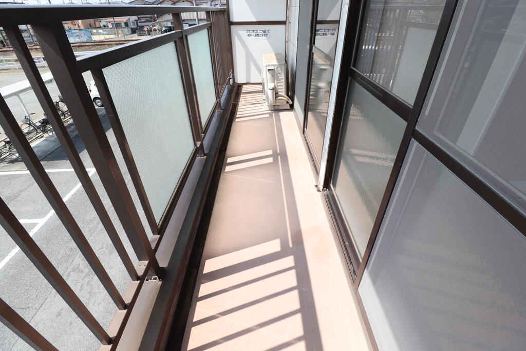 バルコニー　日当たりの良いバルコニー♪