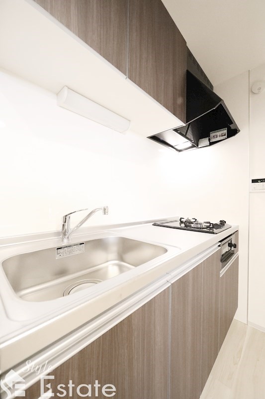 キッチン　２口コンロシステムキッチン