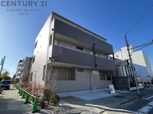 建物外観　全戸角住戸！買い物にも便利な駅近の好立地！