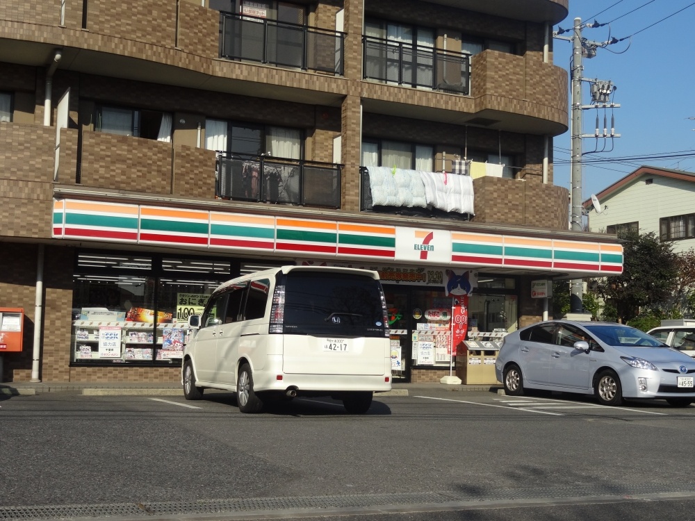 コンビニ　セブンイレブン・千葉千葉寺町店（コンビニ）まで450m