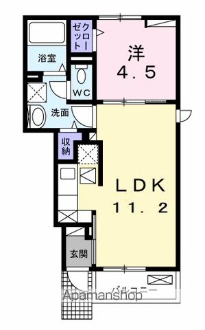 リナセント Iの間取り写真