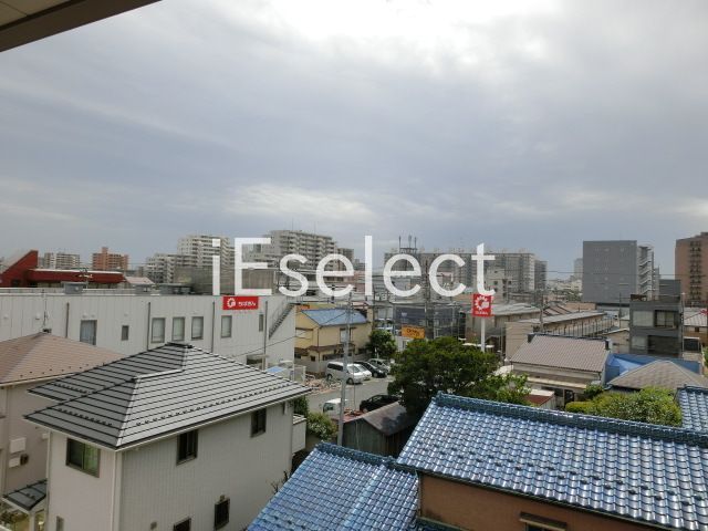眺望　幕張の街並みが一望できますね
