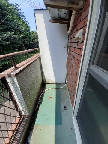 バルコニー　広々としたバルコニーです