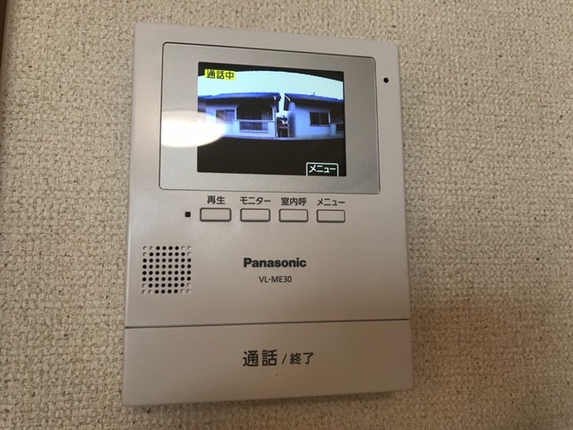 セキュリティ　カメラ付インターホン