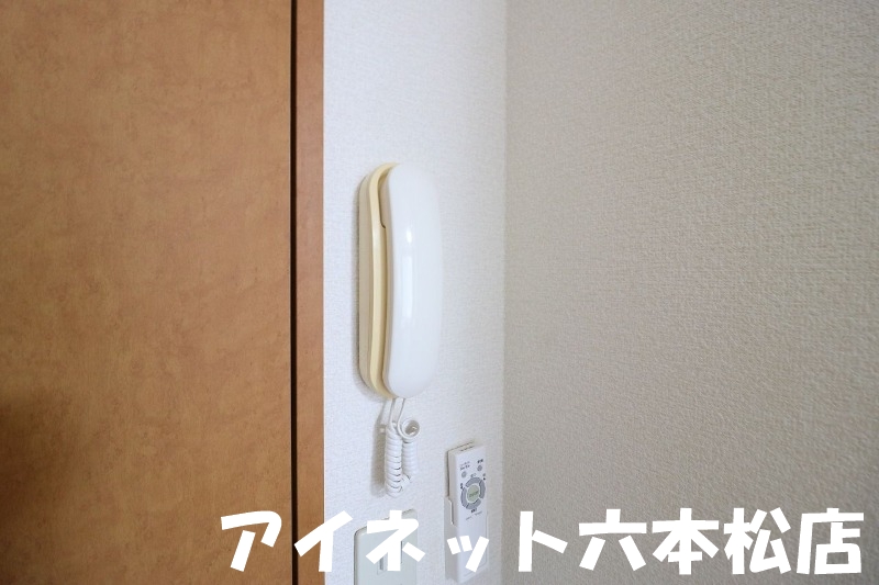 セキュリティ　来客時はこちらで確認できます。
