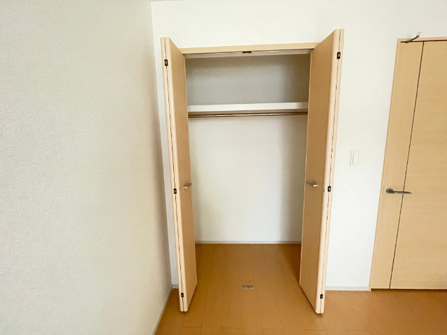 収納　クローゼットです