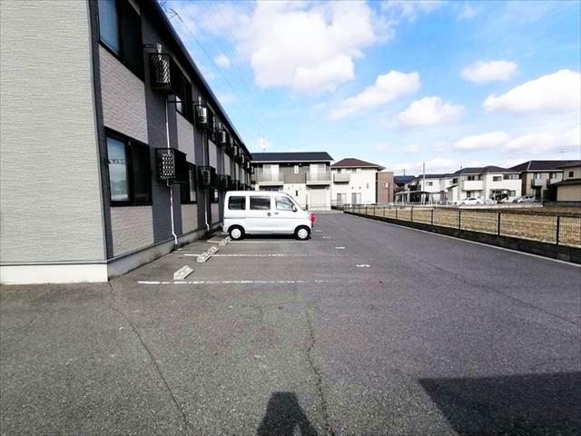 駐車場　眺望