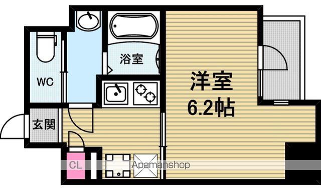 ArtizA森ノ宮D.Cの間取り写真
