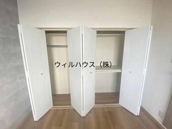 収納　たっぷり収納できるクローゼット！
