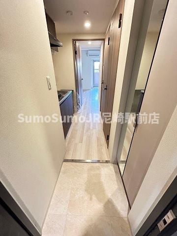 玄関　明るい玄関です