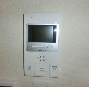 セキュリティ　モニター付きインターホン！