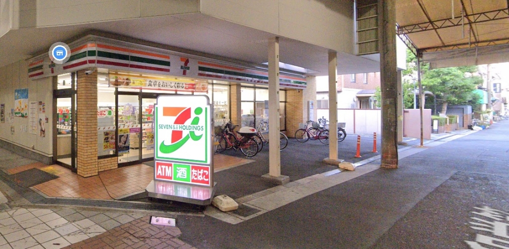 コンビニ　セブンイレブン 尼崎神田南通3丁目店（コンビニ）まで127m