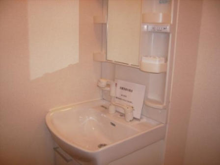 洗面設備　退去前につき別のお部屋の写真です