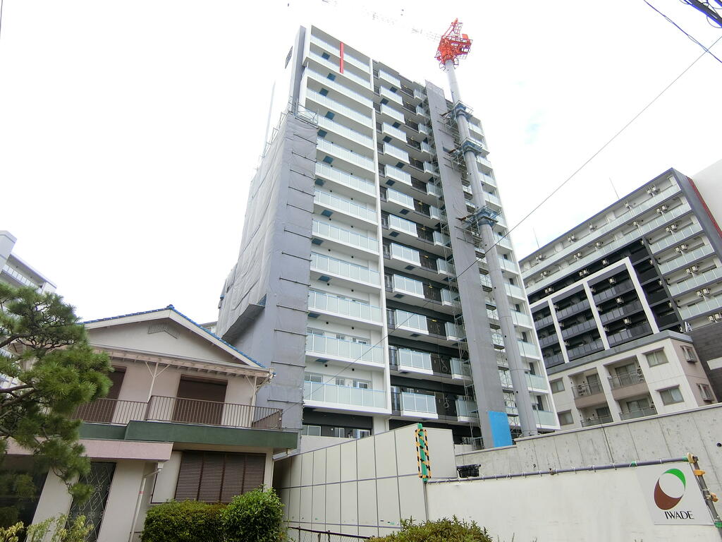 建物外観　新築工事中です