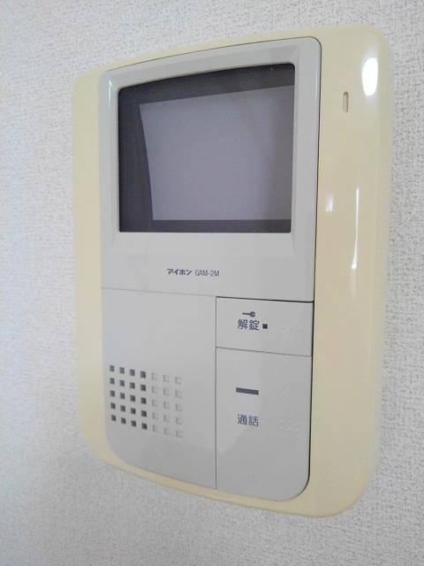 セキュリティ　モニター付きインターホンです